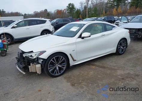 2017 Infiniti Q60 3.0T Premium from USA, damaged, VIN JN1EV7EL9HM553787